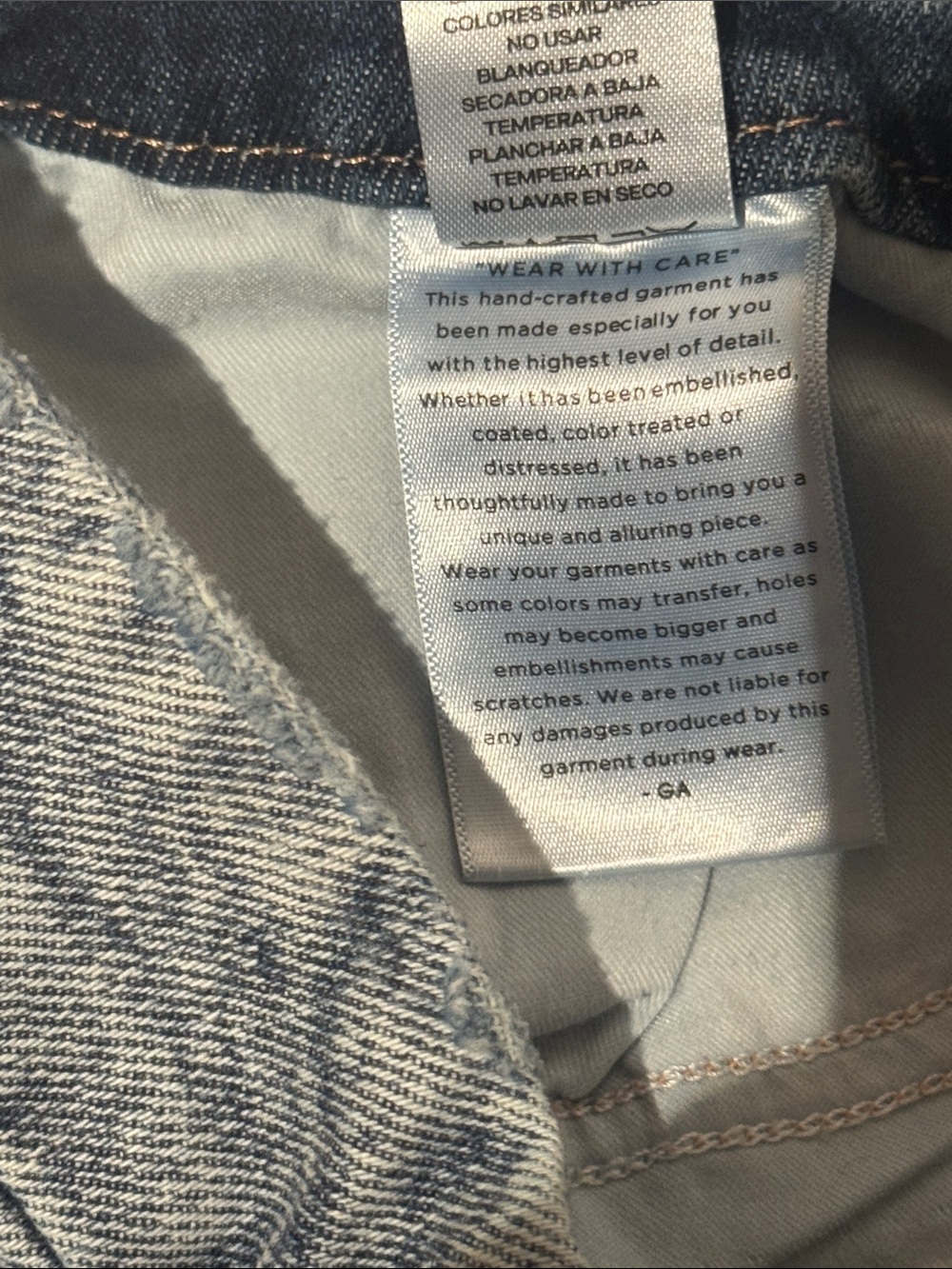 Good American Medium Wash Wide-Leg High-Rise Jeans - Picture 10 of 10